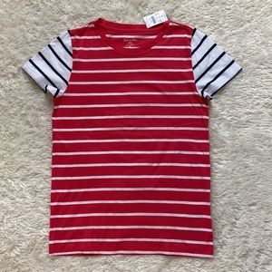 J. Crew Striped Vintage Cotton Tee